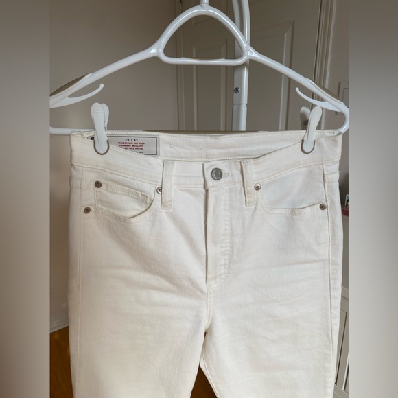 GAP - White True Skinny Sky High Rise Jeans - Picture 5 of 6